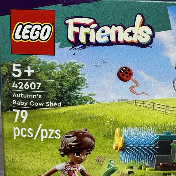 Lego 42607 FRIENDS Autumn's Baby Cow Shed Building Set 79 Pieces New - Picture 5 of 6